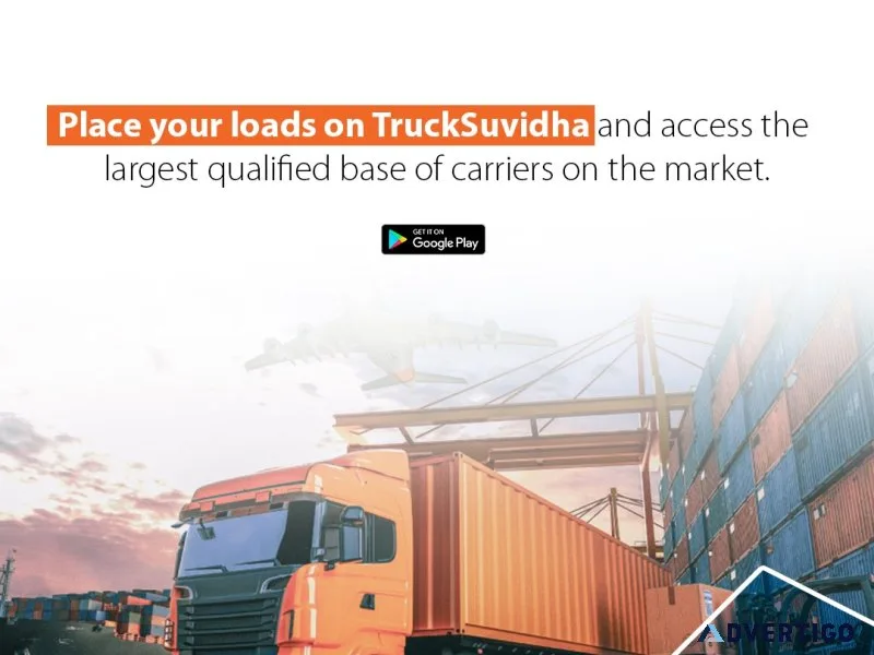 Book lorries anytime, anywhere with our app