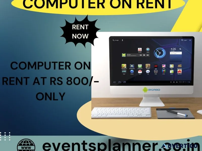 Computer on rent at rs 800 only in mumbai