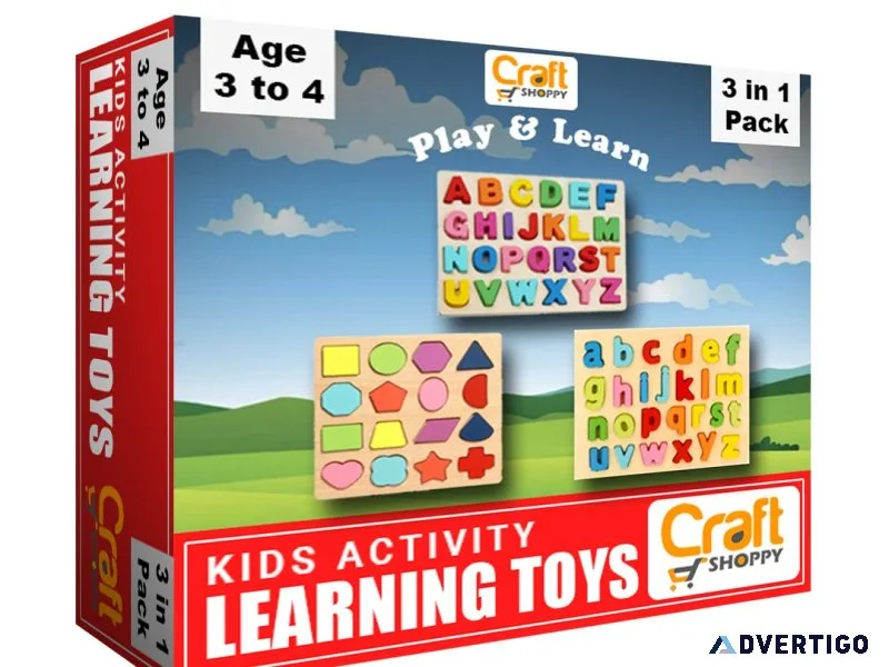 Toys bundle (educational puzzle and learning toys)