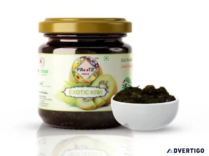 Buy exotic kiwi pickle online - natural & preservative-free