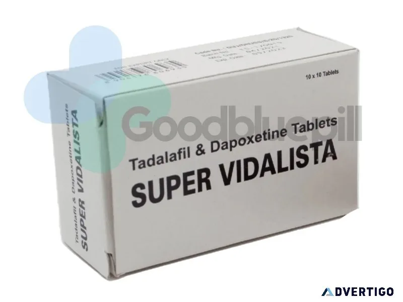 Super vidalista – dual action for ed and pe