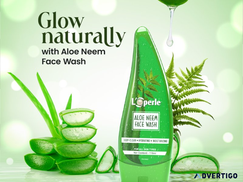 Loperle aloe vera neem face wash