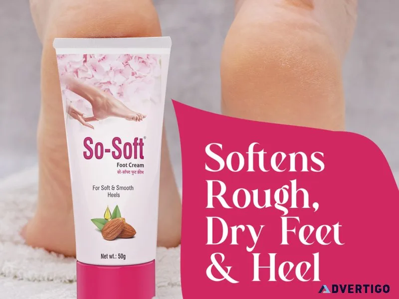 So-soft foot crack cream