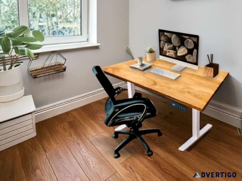 Get a height-adjustable table now and save 5% + free shipping