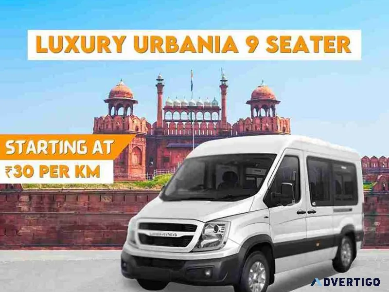 9 seater urbania rental