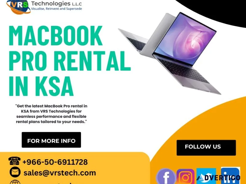 What to look for in a macbook pro rental service in ksa?