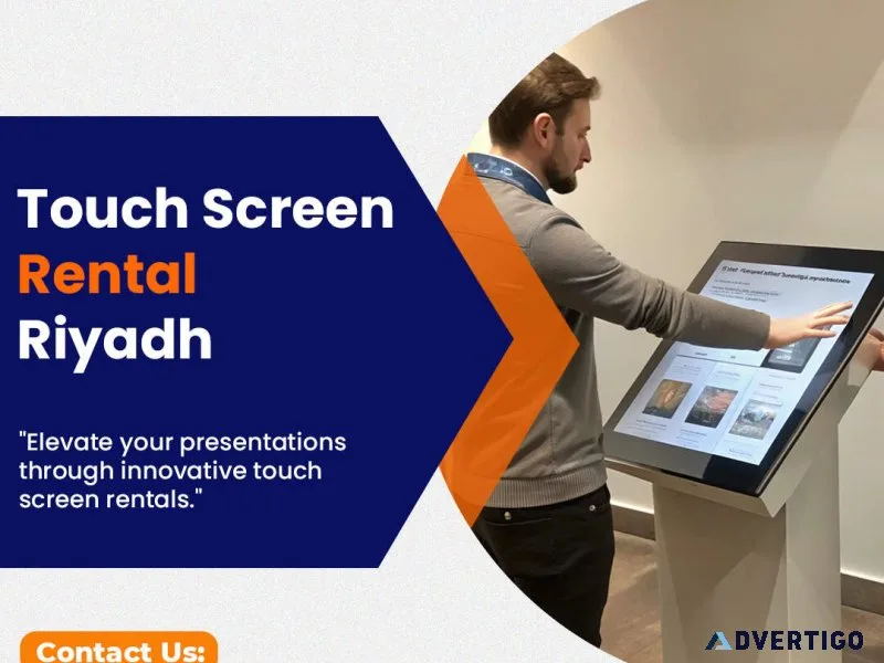 Why touch screen rentals in riyadh boost digital engagement?