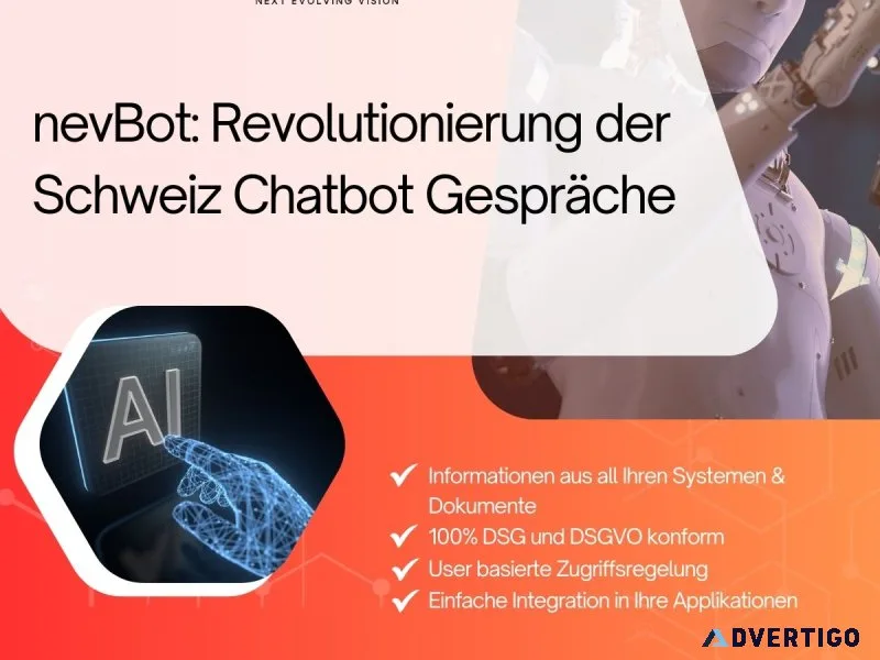Nevbot: revolutionierung der schweiz chatbot gespräche