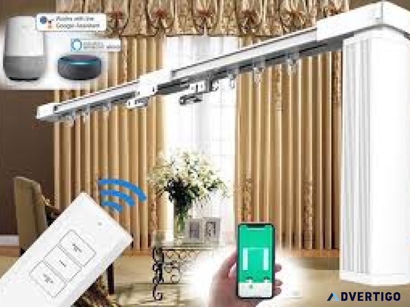 Motorized curtains abudhabi