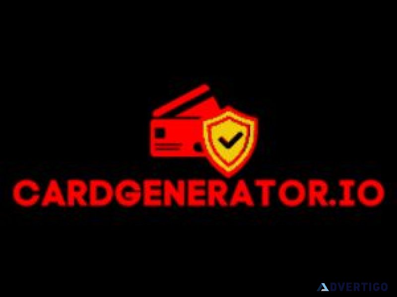Cardgeneratorio: the best place to get credit card tools