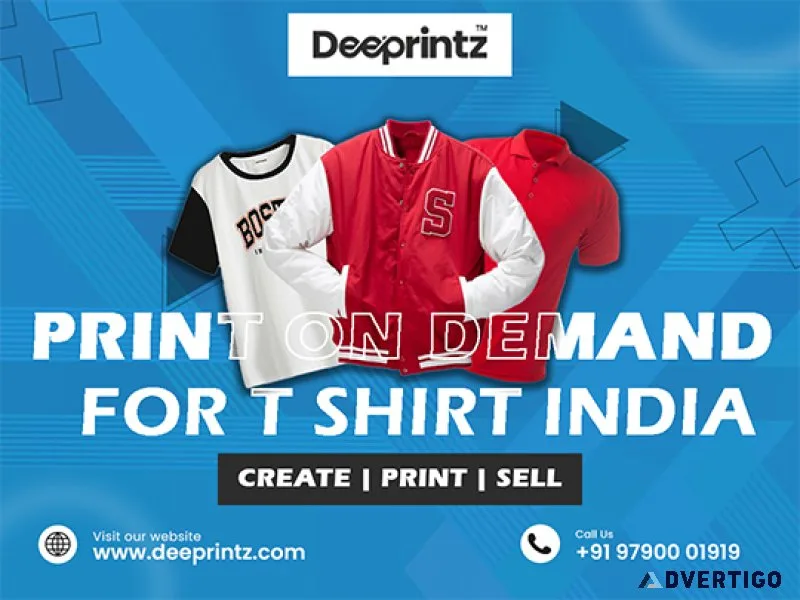 Best print on demand t shirt dropshipping india