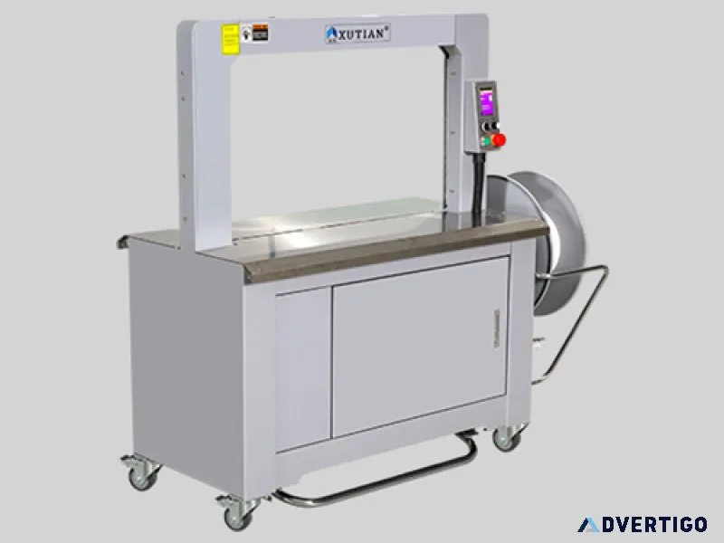 High speed automatic strapping machine