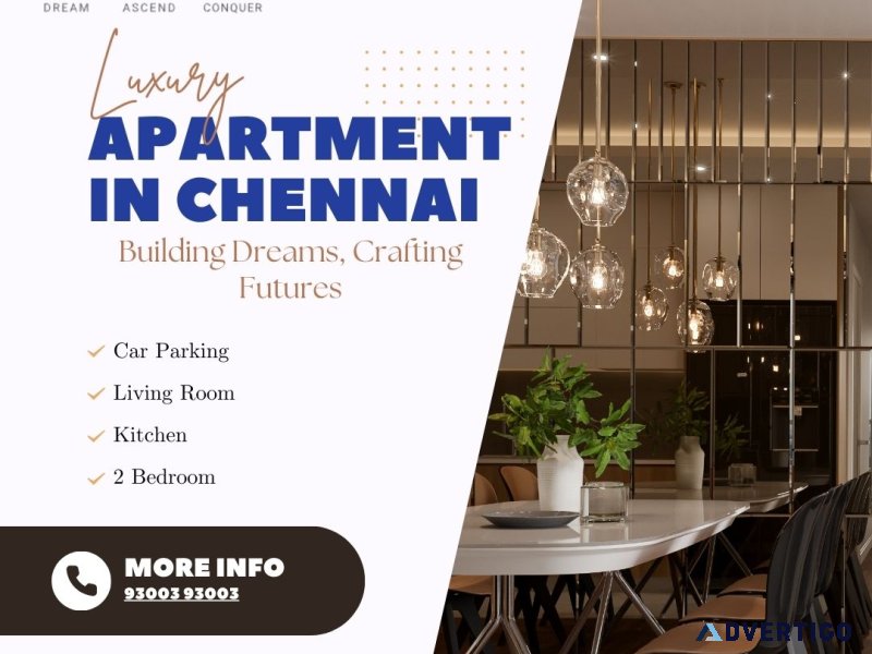 New apartments in chennai