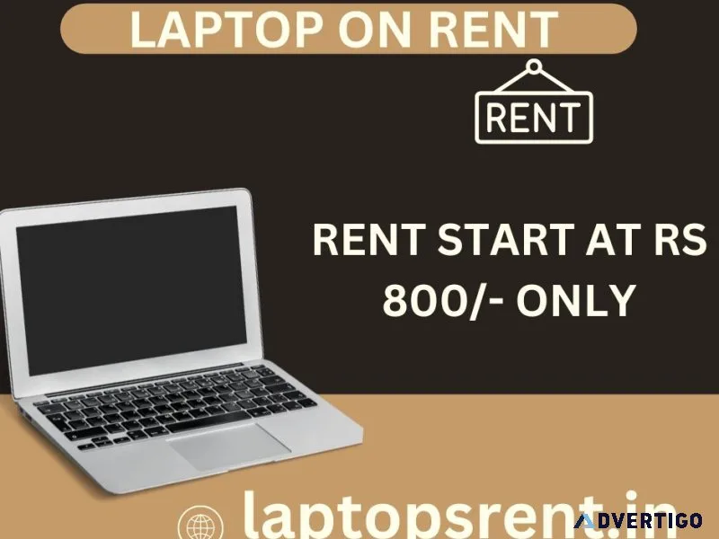 Laptop on rent at rs 800/- only in mumbai