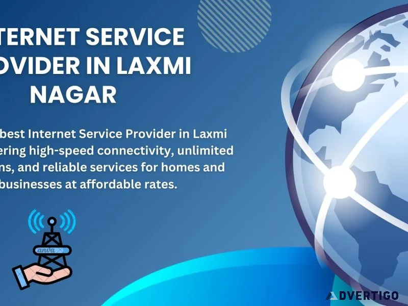 Unlock ultra-fast internet speeds isp in laxmi nagar