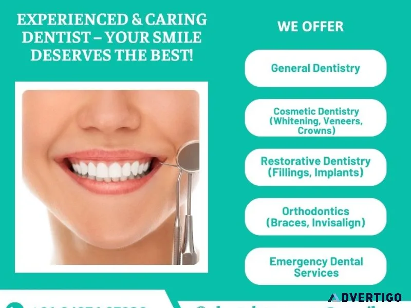 Experienced & caring dentist – your smile deserves the best