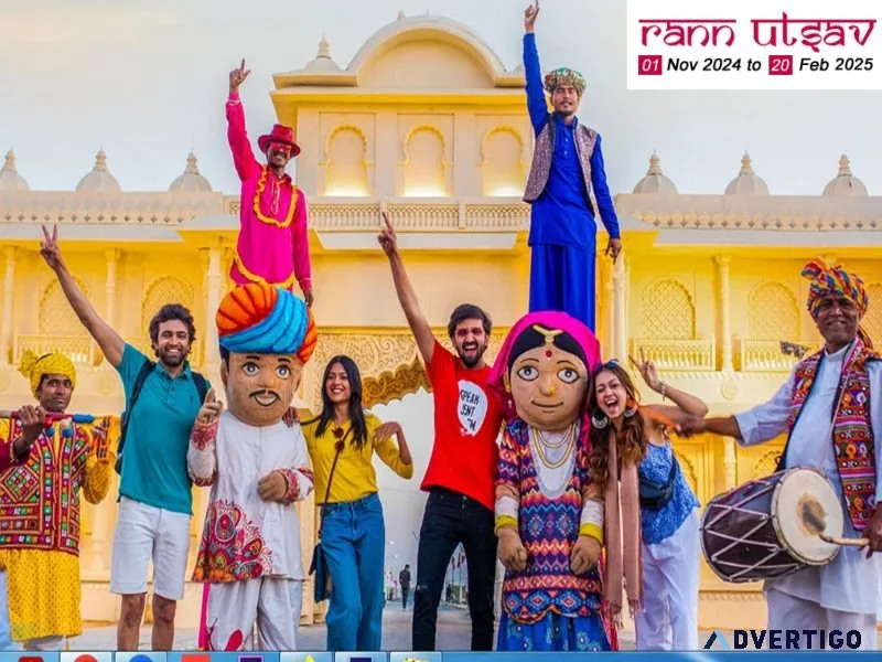 Kutch tourism package 2024 - 25 | rann utsav online booking