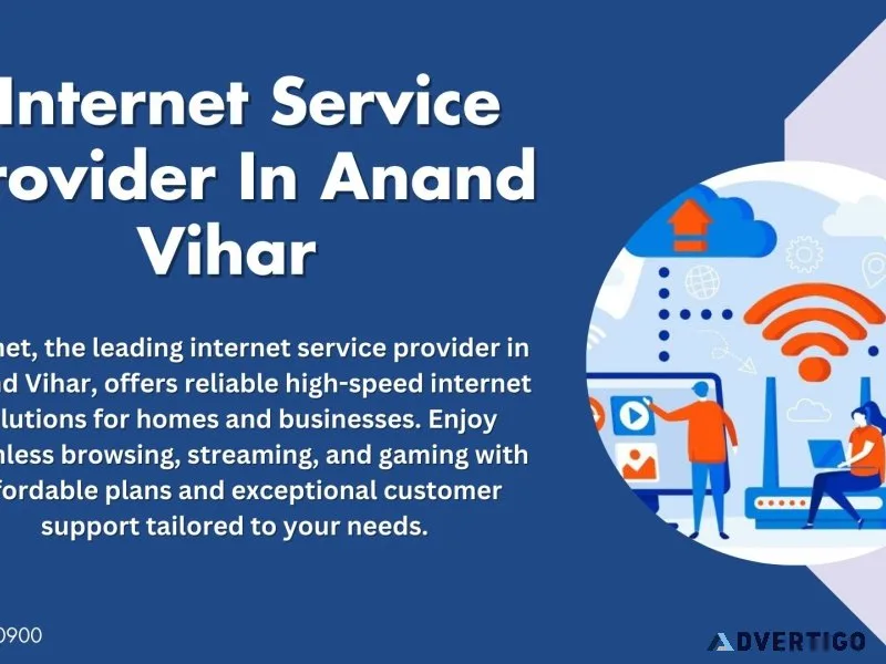 Enjoy buffer-free streaming with the best isp in krishna nagar