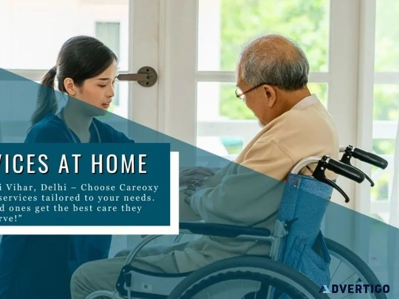 Nursing services at home in saraswati vihar, delhi
