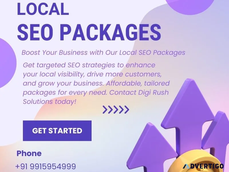 Affordable local seo packages – digi rush solutions