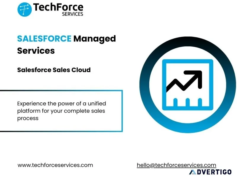 Salesforce managed services - salesforce sales cloud