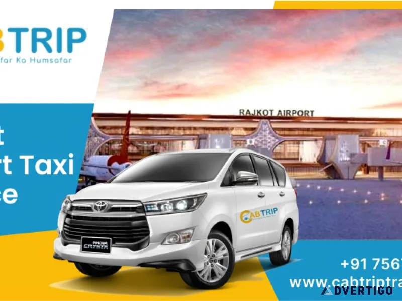 Taxi service at rajkot airport safe and smooth travel