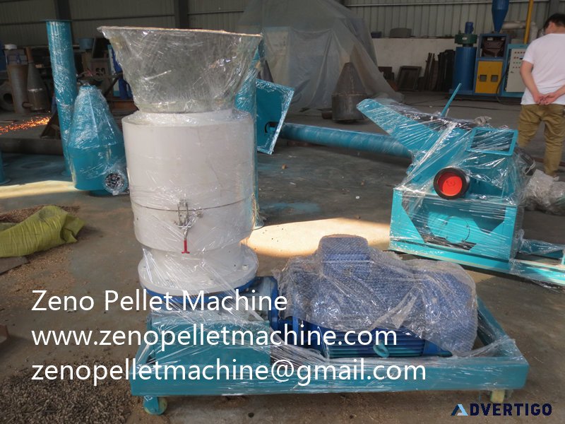 Wood pellet machine