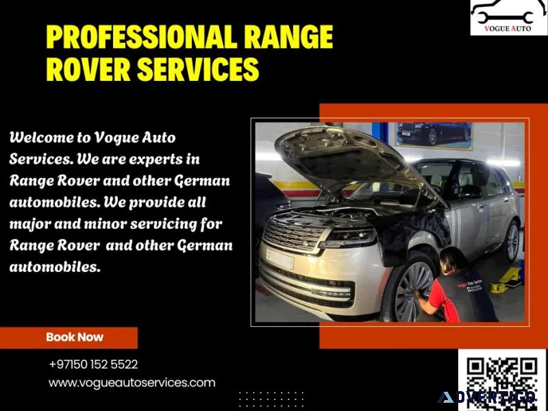 Expert range rover major & minor services in dubai