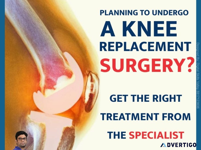 Best knee replacement surgeon in raipur - dr saurabh khare