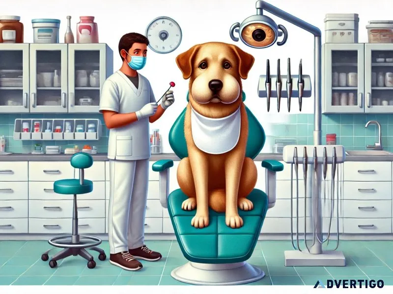 Is your dog s face swollen after a tooth extraction?