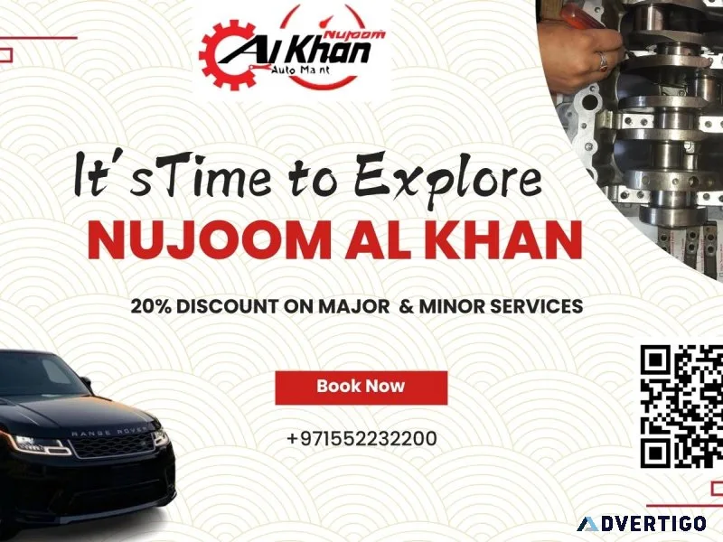 Range rover & german cars repair in sharjah