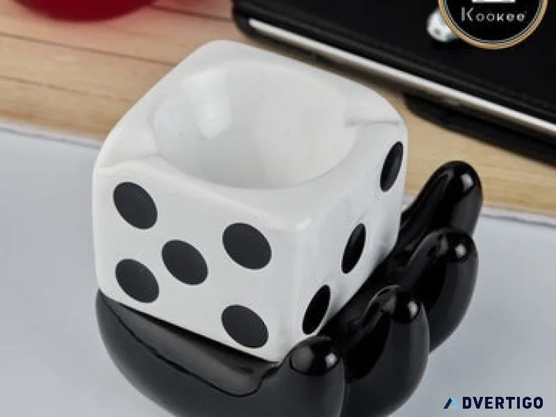 Cigarette ashtray for home
