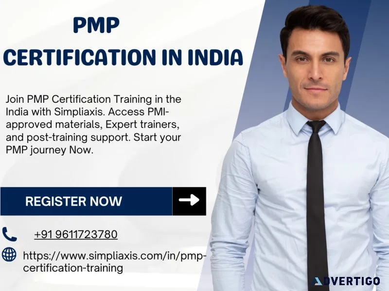 Pmp certification training in india