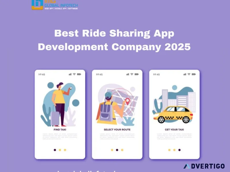 Best ride sharing app development company 2025