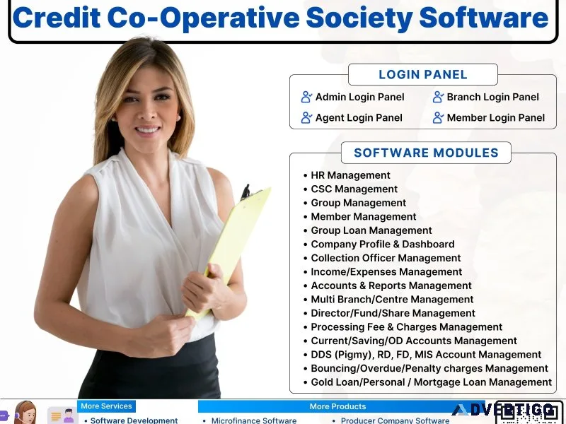 Credit co-operative society software