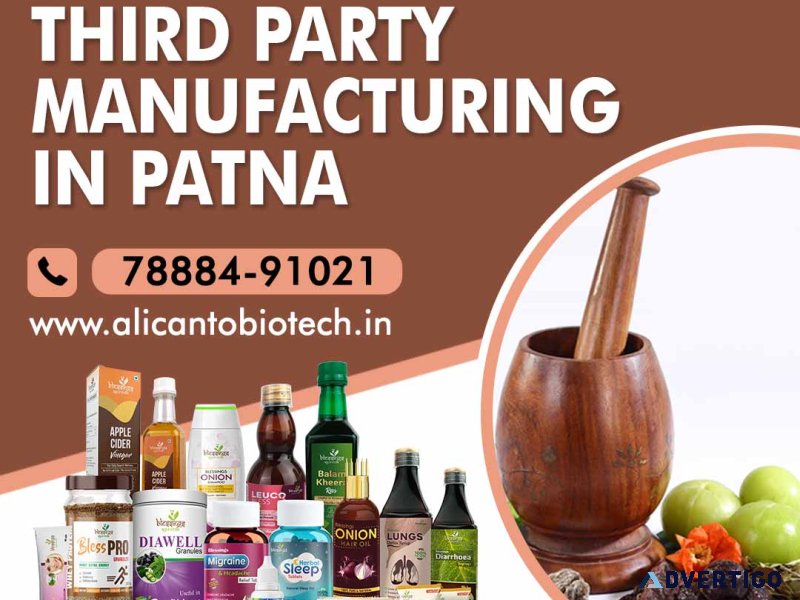 Ayurvedic third party manufacturing in patna