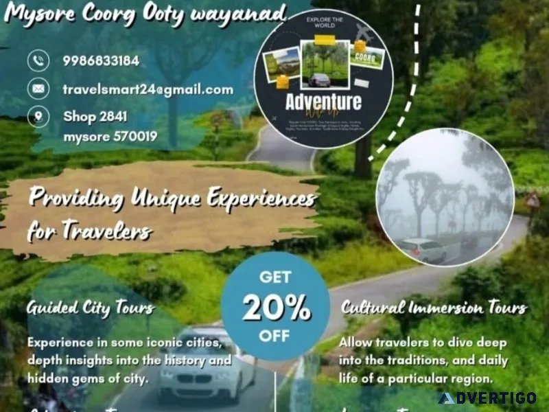  mysore travels by travelsmart 24 – your trusted journey partner