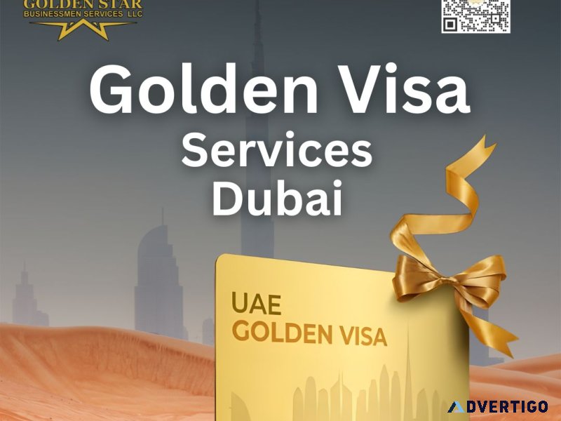 Golden visa services dubai