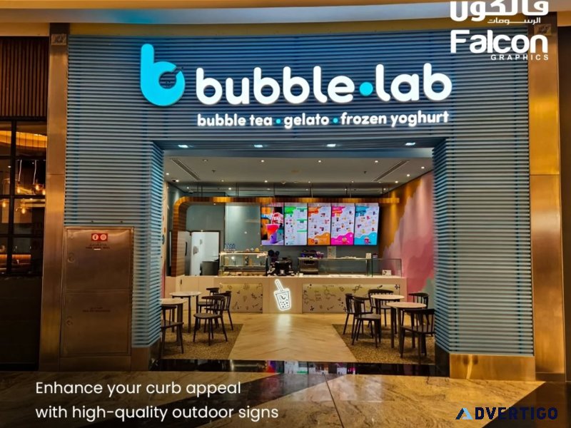 Signage company in oman