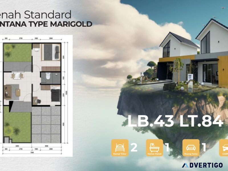 Rumah idaman dengan konsep skandinavia