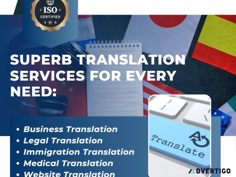 Get seamless document translations services for any language