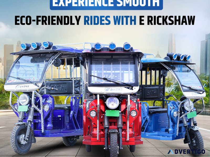 Best electric rickshaw brand
