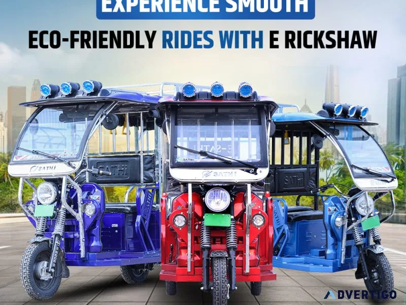 Best electric rickshaw brand