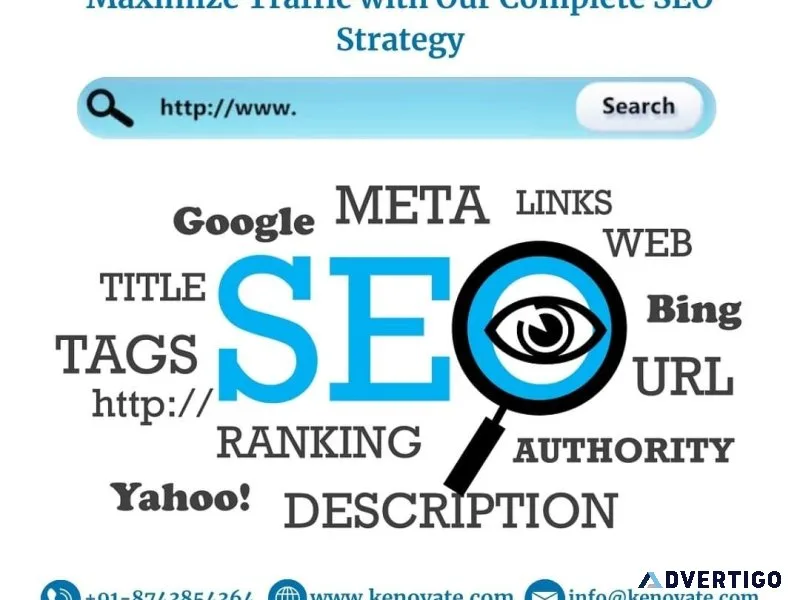 Maximize traffic with our complete seo strategy