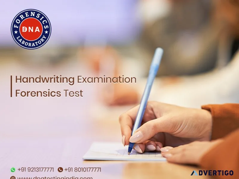Get an accurate and reliable handwriting examination test