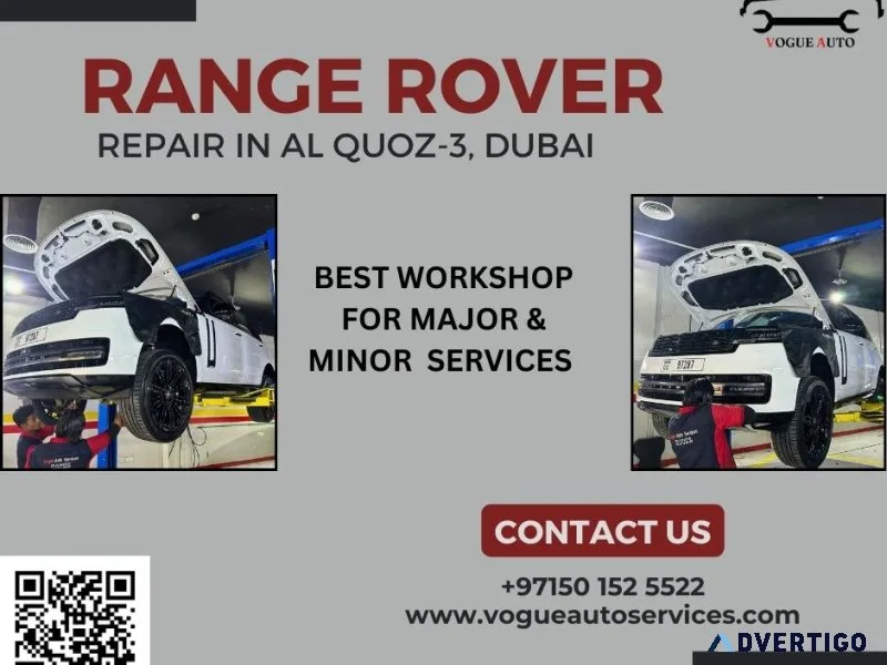 Range rover & european cars repair in dubai