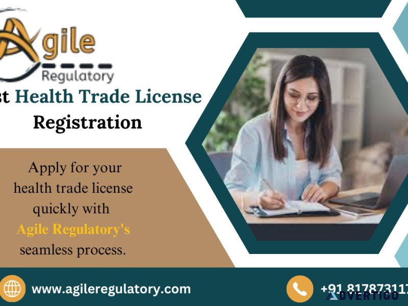Expert health trade license support