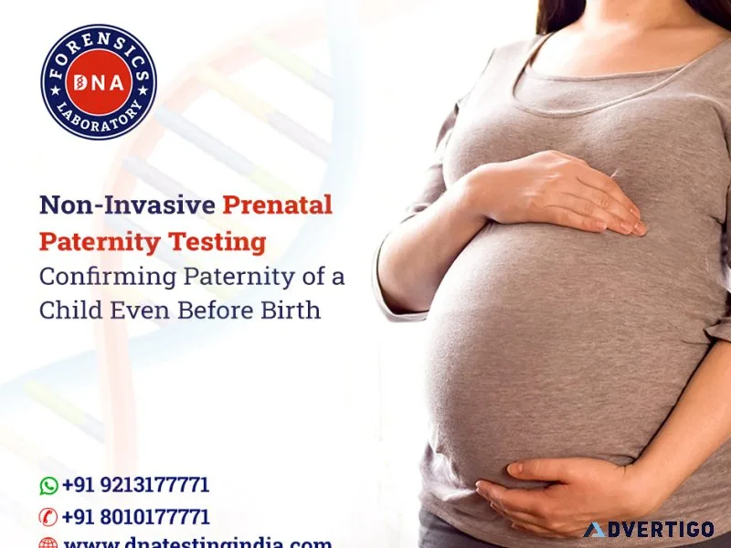 Get an accurate & reliable prenatal paternity test in india