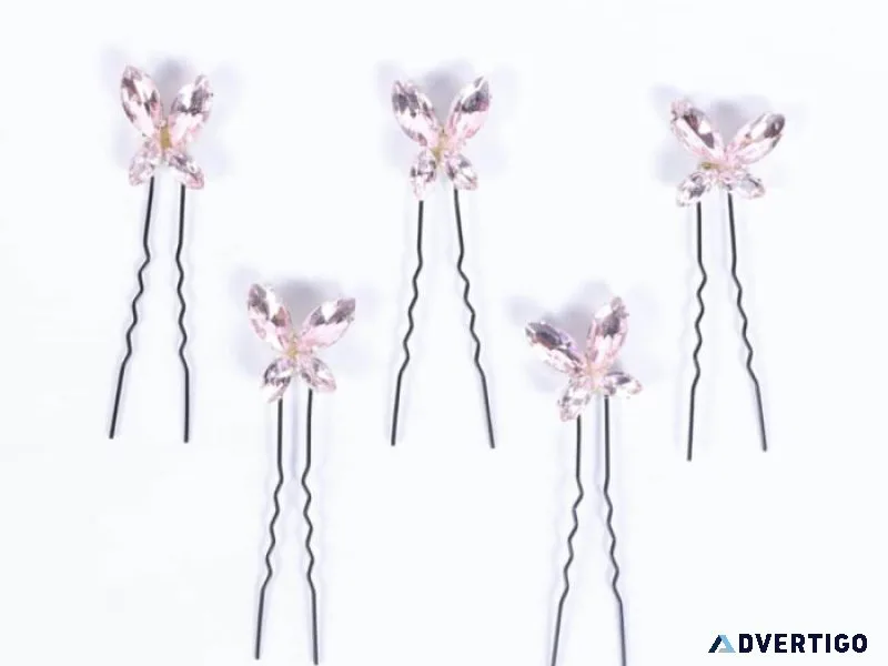 Buy stylish butterfly hair clips