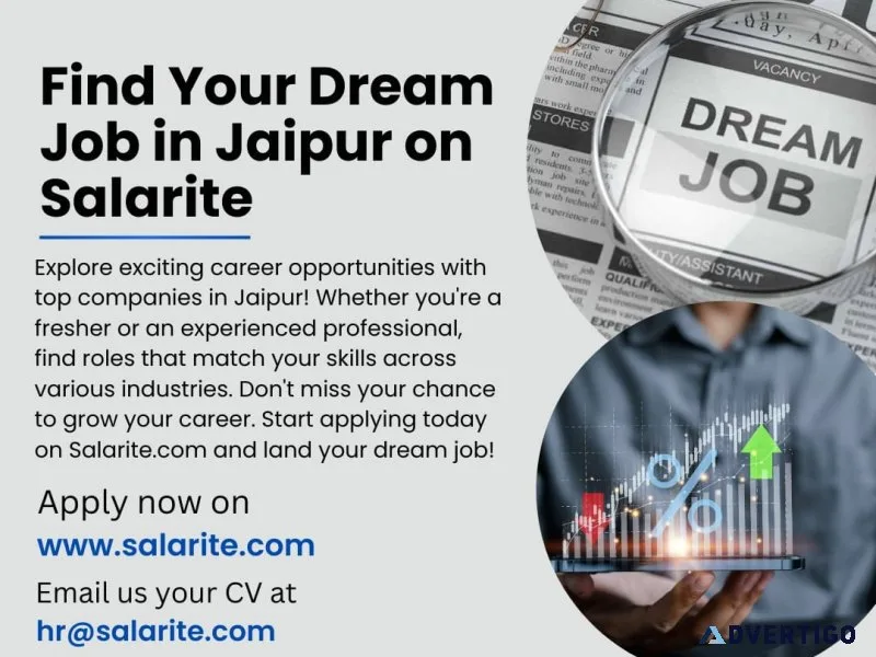 Find your dream job in jaipur on salarite